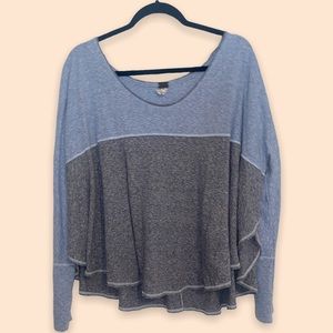 Free People Oversized Top: Size Large